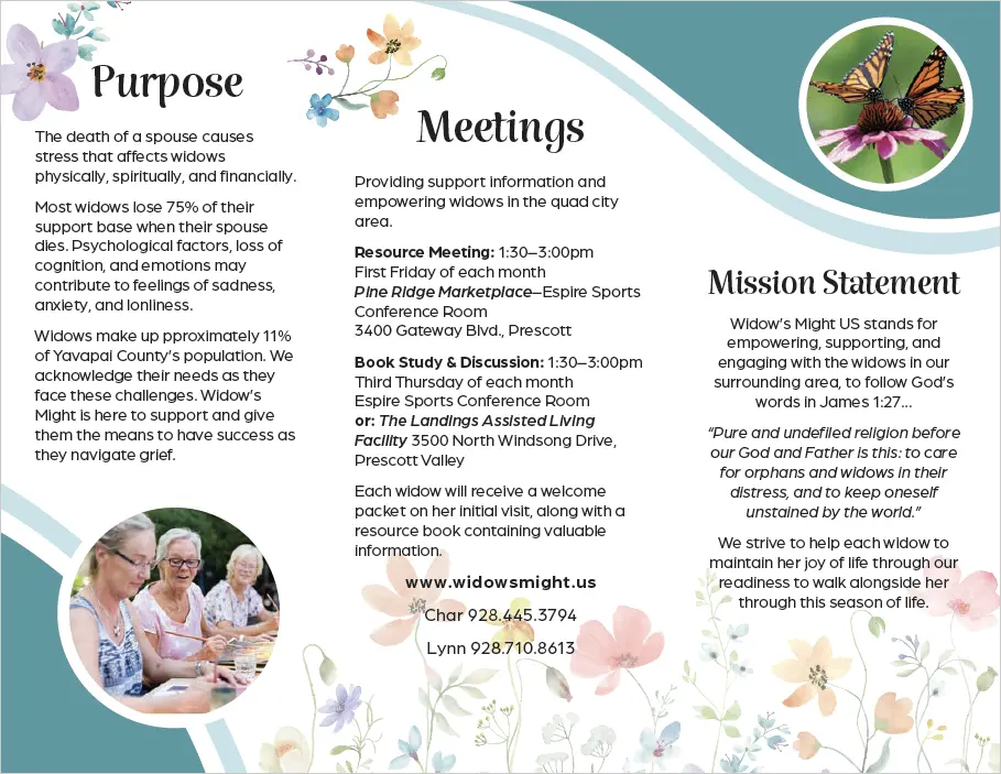 Widow's Might Brochure